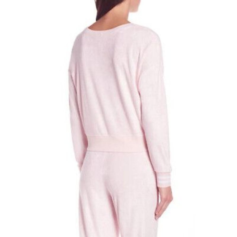 NEW Honeydew Intimates Women Staycation Starbird Terry Sweatshirt Cropped - Picture 3 of 4